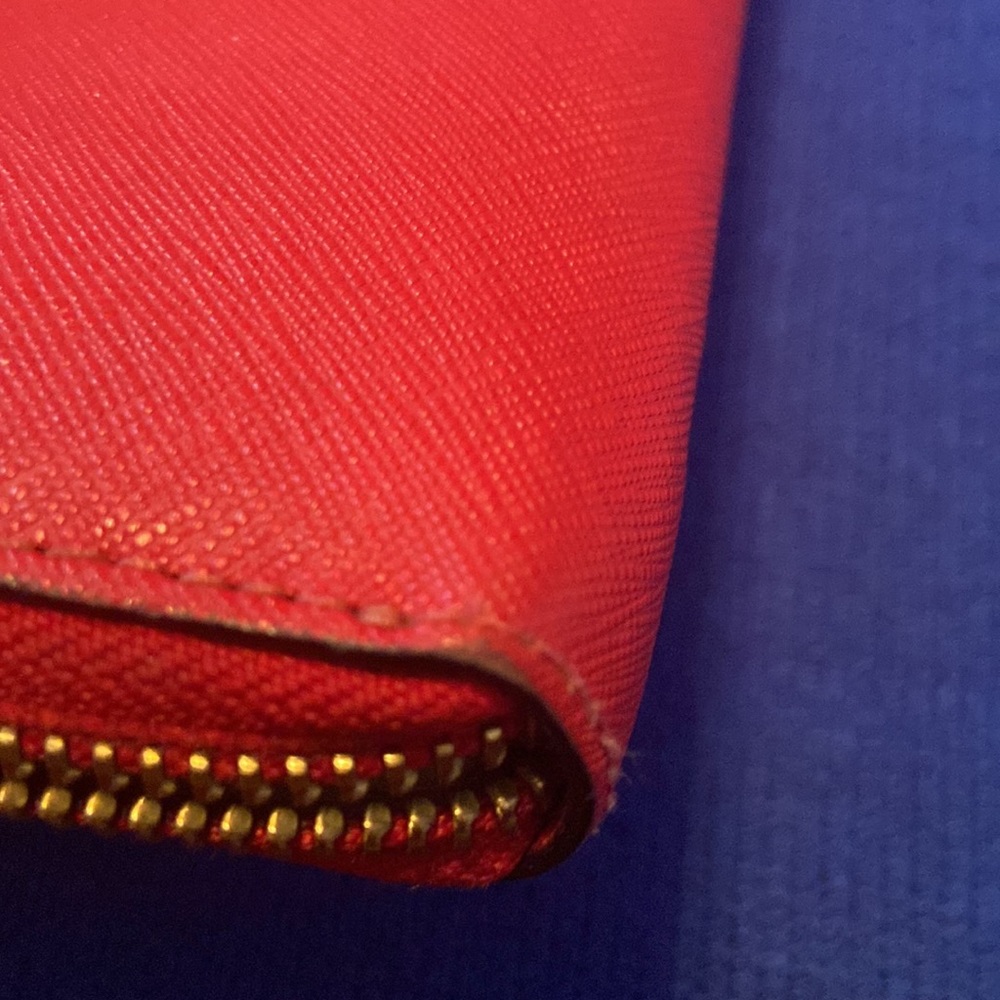 Red Kate Spade Used Wallet; some where but still good condition. Lots of pics - Picture 13 of 15